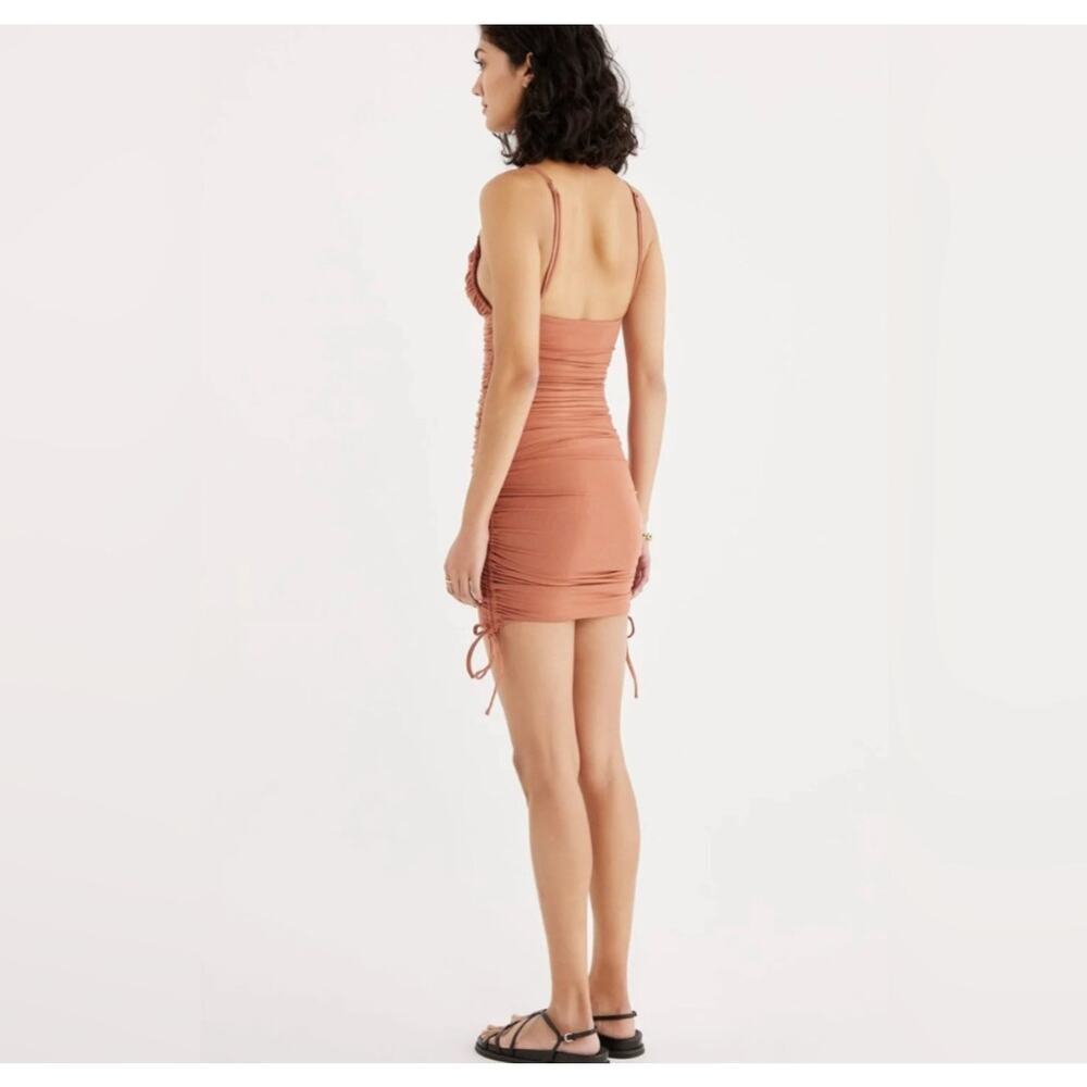 NWT Rumer Paige Mini Dress In Amber Size Medium - Picture 3 of 9